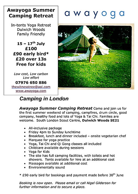 nigel gilderson / awayoga summer retreat